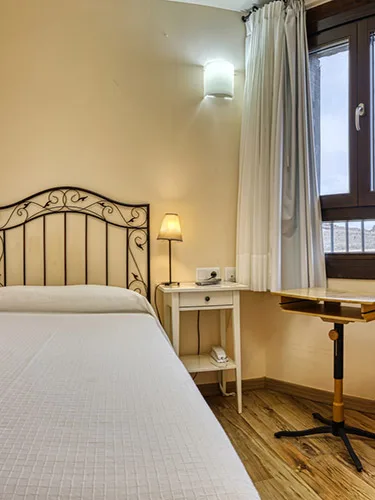 Habitación individual Hotel Valdelinares