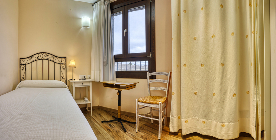 Habitación individual Hotel Valdelinares
