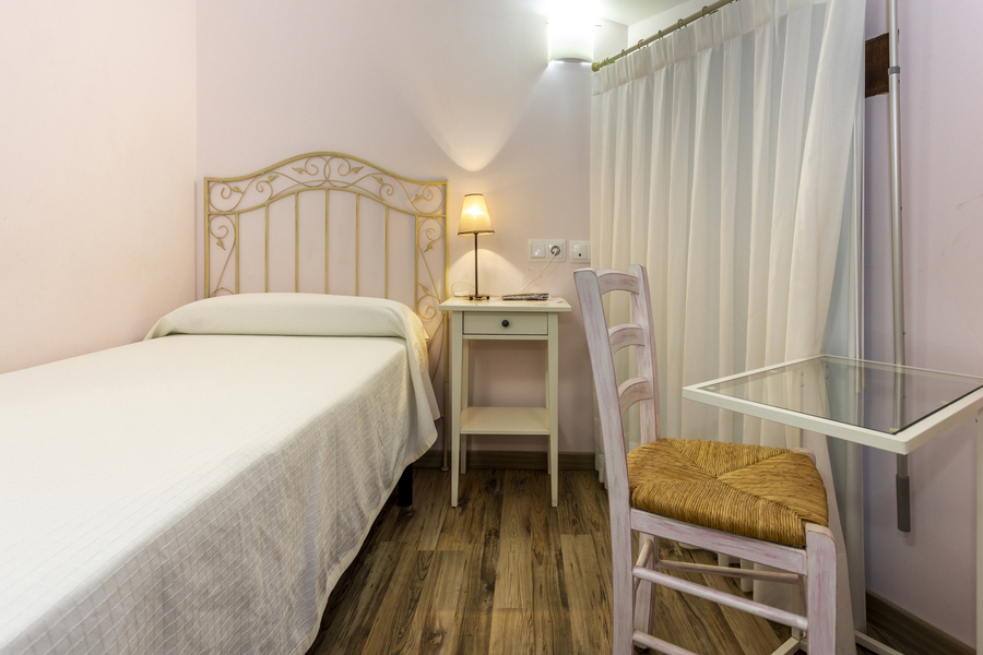 Habitación individual Hotel Valdelinares