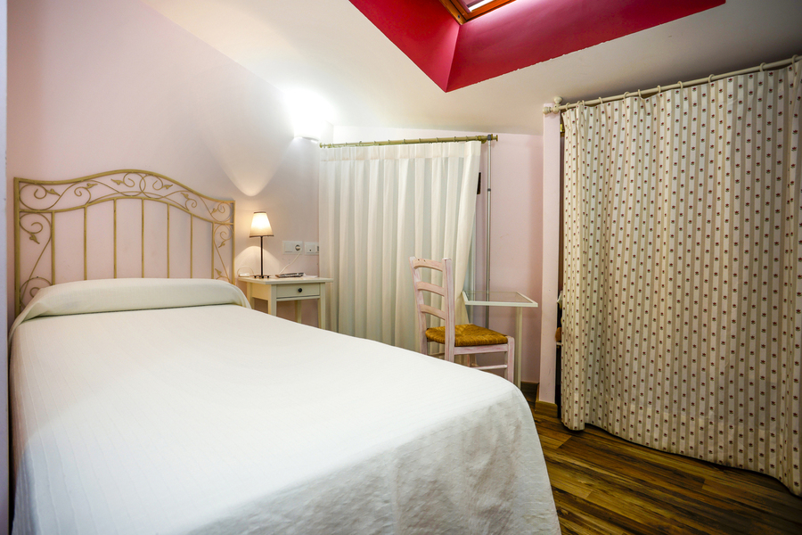 Habitación individual Hotel Valdelinares
