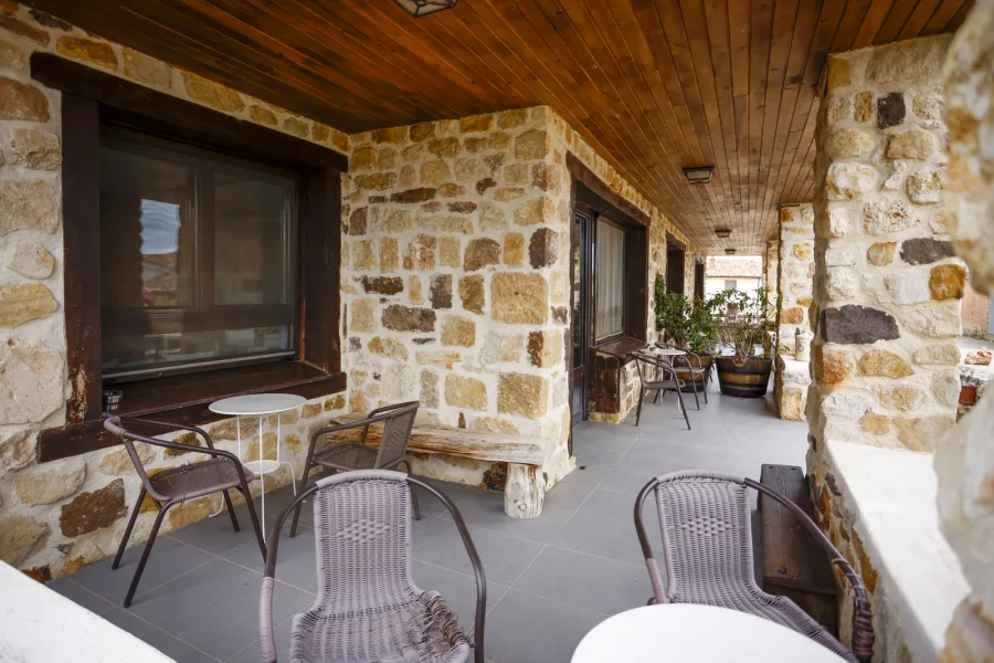 Porche Hotel Valdelinares Porche Hotel Valdelinares