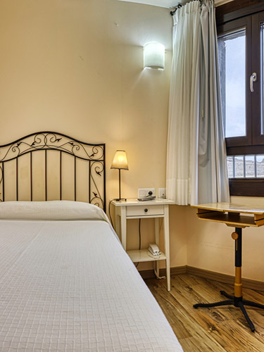 Habitación individual Hotel Valdelinares